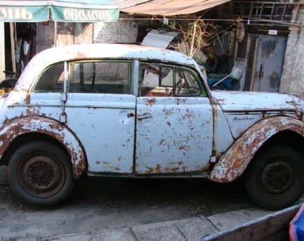 Москвич / АЗЛК 400 1950 в Полтаве на Automoto.ua Синий Москвич / АЗЛК 400, объемом двигателя 1 л и пробегом 100 тыс. км за 1650 $, фото 1 на Automoto.ua