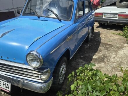 Синий Москвич / АЗЛК 403, объемом двигателя 1.4 л и пробегом 100 тыс. км за 800 $, фото 1 на Automoto.ua