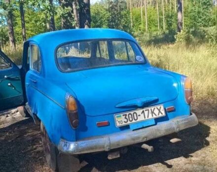 Синий Москвич / АЗЛК 407, объемом двигателя 1.3 л и пробегом 39 тыс. км за 800 $, фото 1 на Automoto.ua