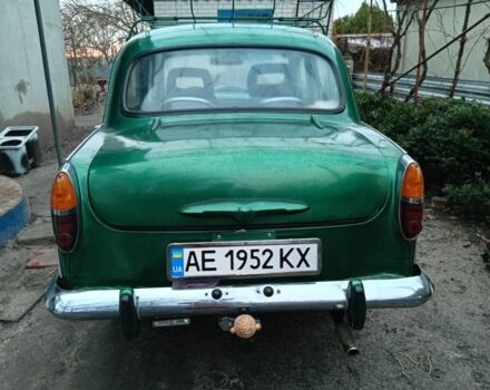 Зеленый Москвич / АЗЛК 407, объемом двигателя 1.5 л и пробегом 100 тыс. км за 1200 $, фото 4 на Automoto.ua