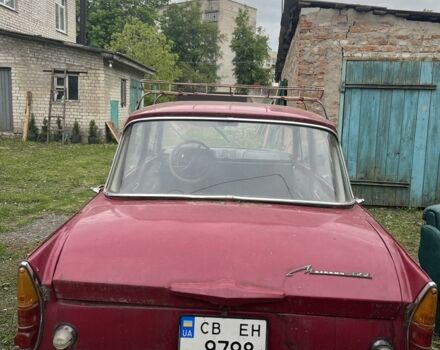 Червоний Москвич / АЗЛК 408, об'ємом двигуна 1.3 л та пробігом 72 тис. км за 25000 $, фото 1 на Automoto.ua