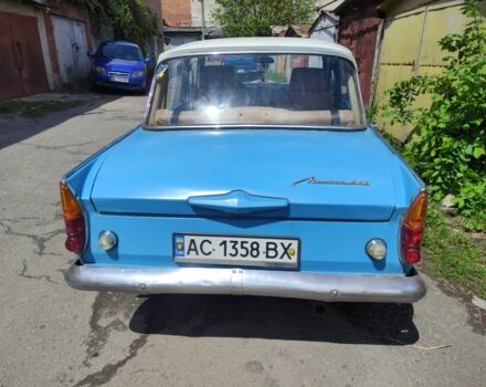 Синий Москвич / АЗЛК 408, объемом двигателя 1.5 л и пробегом 1000 тыс. км за 700 $, фото 1 на Automoto.ua