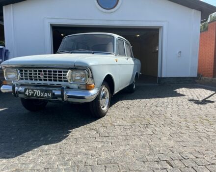 Синий Москвич / АЗЛК 408, объемом двигателя 1.3 л и пробегом 100 тыс. км за 6000 $, фото 1 на Automoto.ua