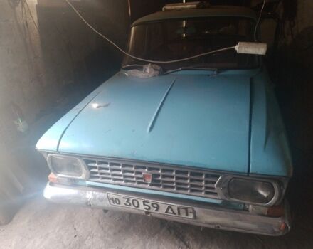 Синий Москвич / АЗЛК 408, объемом двигателя 1 л и пробегом 1 тыс. км за 311 $, фото 1 на Automoto.ua