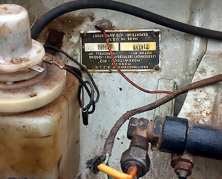 Белый Москвич / АЗЛК 412, объемом двигателя 1.5 л и пробегом 0 тыс. км за 500 $, фото 10 на Automoto.ua