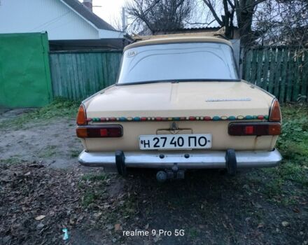 Бежевый Москвич / АЗЛК 412, объемом двигателя 1.5 л и пробегом 60 тыс. км за 308 $, фото 2 на Automoto.ua