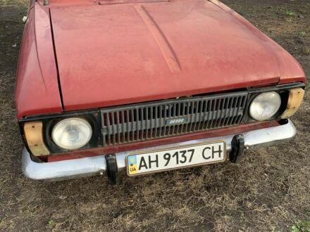 Красный Москвич / АЗЛК 412, объемом двигателя 1.5 л и пробегом 280 тыс. км за 238 $, фото 1 на Automoto.ua