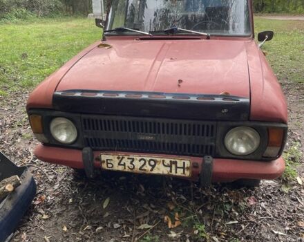 Красный Москвич / АЗЛК 412, объемом двигателя 10 л и пробегом 3 тыс. км за 243 $, фото 1 на Automoto.ua