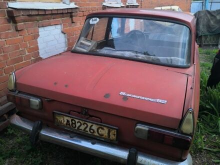 Москвич / АЗЛК 412 1991 у Сумах на Automoto.ua Червоний Москвич / АЗЛК 412, об'ємом двигуна 1 л та пробігом 200 тис. км за 169 $, фото 1 на Automoto.ua
