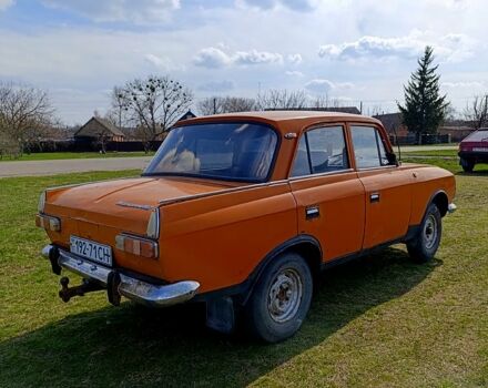 Желтый Москвич / АЗЛК 412, объемом двигателя 1.5 л и пробегом 190 тыс. км за 299 $, фото 1 на Automoto.ua