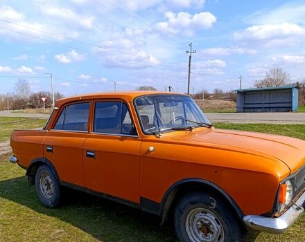 Желтый Москвич / АЗЛК 412, объемом двигателя 1.5 л и пробегом 190 тыс. км за 299 $, фото 4 на Automoto.ua