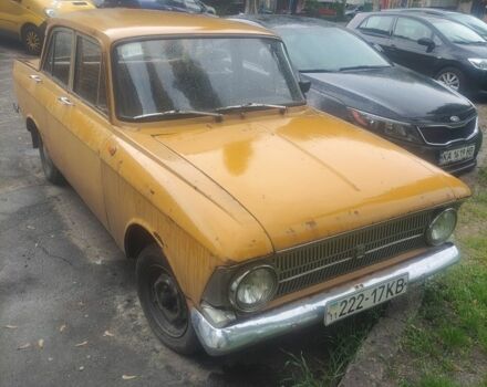 Жовтий Москвич / АЗЛК 412, об'ємом двигуна 1.5 л та пробігом 200 тис. км за 241 $, фото 1 на Automoto.ua