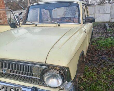 Желтый Москвич / АЗЛК 412, объемом двигателя 1 л и пробегом 280 тыс. км за 185 $, фото 1 на Automoto.ua