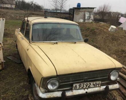 Жовтий Москвич / АЗЛК 412, об'ємом двигуна 1.5 л та пробігом 30 тис. км за 500 $, фото 1 на Automoto.ua