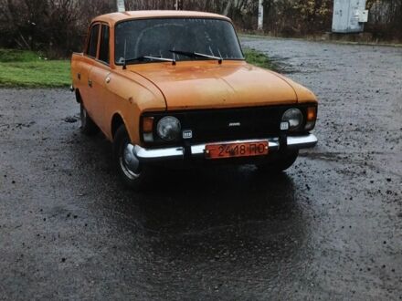 Желтый Москвич / АЗЛК 412, объемом двигателя 1.5 л и пробегом 59 тыс. км за 402 $, фото 1 на Automoto.ua