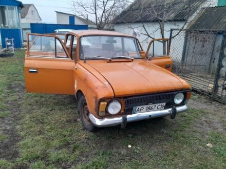 Желтый Москвич / АЗЛК 412, объемом двигателя 1.5 л и пробегом 1000 тыс. км за 332 $, фото 1 на Automoto.ua