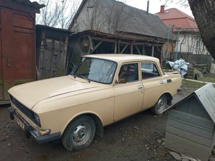 Желтый Москвич / АЗЛК 412, объемом двигателя 0 л и пробегом 200 тыс. км за 400 $, фото 1 на Automoto.ua