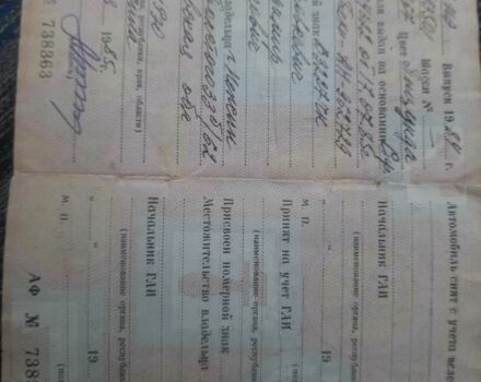 Синій Москвич / АЗЛК 412, об'ємом двигуна 0 л та пробігом 1000 тис. км за 190 $, фото 6 на Automoto.ua