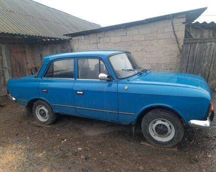 Синій Москвич / АЗЛК 412, об'ємом двигуна 0 л та пробігом 1000 тис. км за 190 $, фото 1 на Automoto.ua