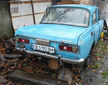 Синий Москвич / АЗЛК 412, объемом двигателя 1 л и пробегом 1 тыс. км за 119 $, фото 1 на Automoto.ua