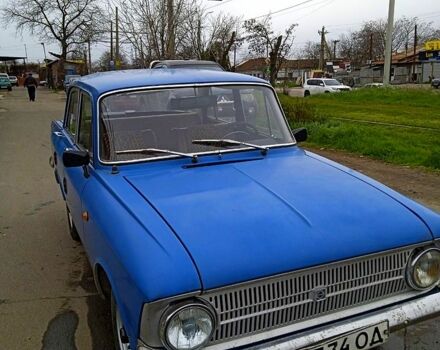 Синій Москвич / АЗЛК 412, об'ємом двигуна 1.5 л та пробігом 100 тис. км за 450 $, фото 1 на Automoto.ua