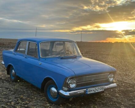 Синий Москвич / АЗЛК 412, объемом двигателя 1.5 л и пробегом 75 тыс. км за 524 $, фото 1 на Automoto.ua