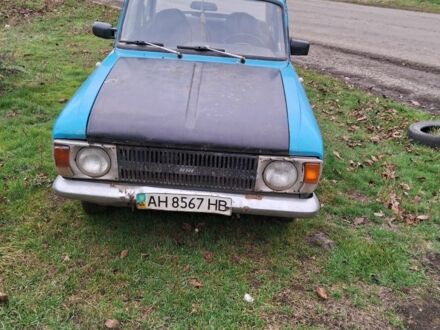 Синий Москвич / АЗЛК 412, объемом двигателя 1.5 л и пробегом 99 тыс. км за 166 $, фото 1 на Automoto.ua