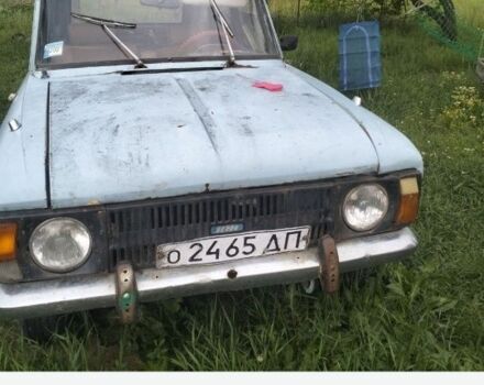 Синій Москвич / АЗЛК 412, об'ємом двигуна 5 л та пробігом 1000 тис. км за 380 $, фото 1 на Automoto.ua