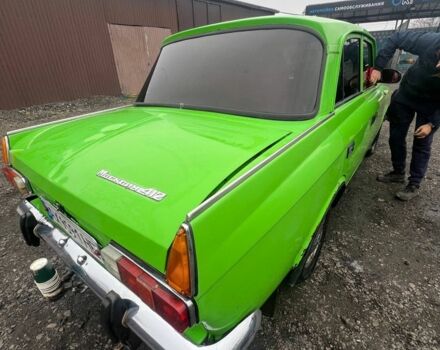 Зеленый Москвич / АЗЛК 412, объемом двигателя 0 л и пробегом 3 тыс. км за 590 $, фото 1 на Automoto.ua