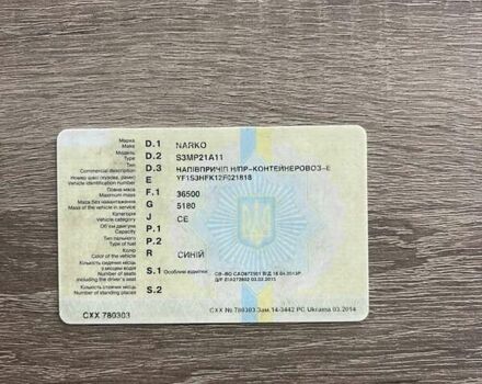 Синій НАРКО S3MPA, об'ємом двигуна 0 л та пробігом 30 тис. км за 6000 $, фото 10 на Automoto.ua