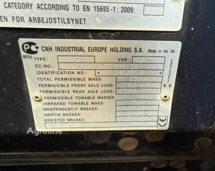 Нью Холланд Другая, объемом двигателя 0 л и пробегом 0 тыс. км за 75596 $, фото 27 на Automoto.ua