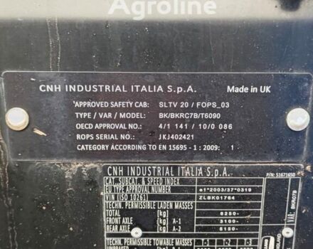 Синій Нью Холланд T6090, об'ємом двигуна 0 л та пробігом 0 тис. км за 80441 $, фото 9 на Automoto.ua