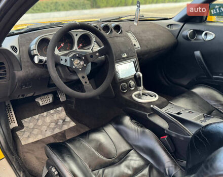 Желтый Ниссан 350З, объемом двигателя 3.5 л и пробегом 115 тыс. км за 12900 $, фото 22 на Automoto.ua