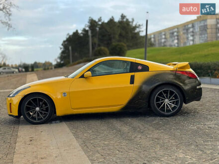 Желтый Ниссан 350З, объемом двигателя 3.5 л и пробегом 115 тыс. км за 12900 $, фото 1 на Automoto.ua