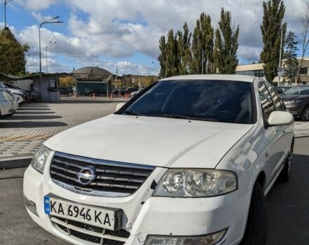 Белый Ниссан Альмера Классик, объемом двигателя 1.6 л и пробегом 220 тыс. км за 3800 $, фото 3 на Automoto.ua