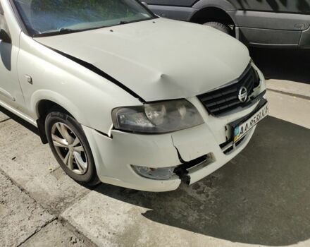 Белый Ниссан Альмера Классик, объемом двигателя 1.6 л и пробегом 190 тыс. км за 3000 $, фото 6 на Automoto.ua