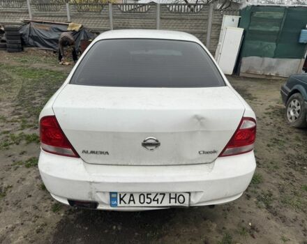 Білий Ніссан Альмера Класік, об'ємом двигуна 1.6 л та пробігом 325 тис. км за 1650 $, фото 4 на Automoto.ua