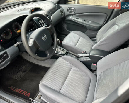 Черный Ниссан Альмера Классик, объемом двигателя 1.6 л и пробегом 183 тыс. км за 4400 $, фото 9 на Automoto.ua