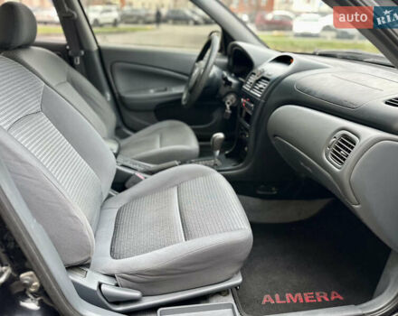 Черный Ниссан Альмера Классик, объемом двигателя 1.6 л и пробегом 183 тыс. км за 4400 $, фото 12 на Automoto.ua