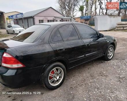 Черный Ниссан Альмера Классик, объемом двигателя 1.6 л и пробегом 182 тыс. км за 3600 $, фото 4 на Automoto.ua