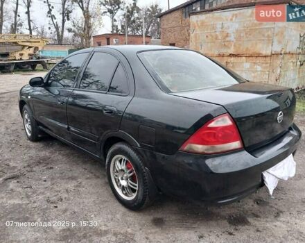 Черный Ниссан Альмера Классик, объемом двигателя 1.6 л и пробегом 182 тыс. км за 3600 $, фото 3 на Automoto.ua