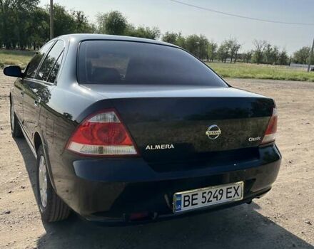 Черный Ниссан Альмера Классик, объемом двигателя 1.6 л и пробегом 150 тыс. км за 5100 $, фото 3 на Automoto.ua