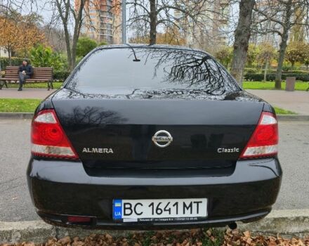 Черный Ниссан Альмера Классик, объемом двигателя 1.6 л и пробегом 333 тыс. км за 5000 $, фото 4 на Automoto.ua