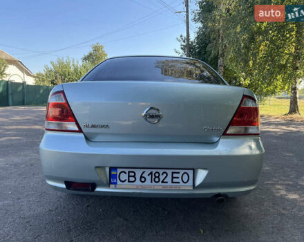 Серый Ниссан Альмера Классик, объемом двигателя 1.6 л и пробегом 198 тыс. км за 5200 $, фото 7 на Automoto.ua