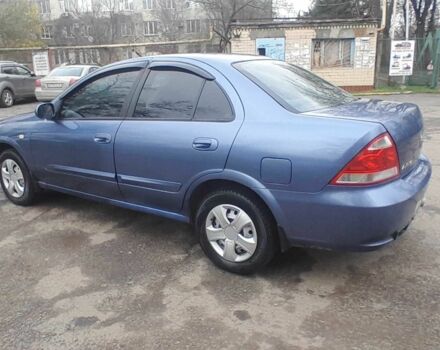 Синий Ниссан Альмера Классик, объемом двигателя 1.6 л и пробегом 280 тыс. км за 3400 $, фото 4 на Automoto.ua