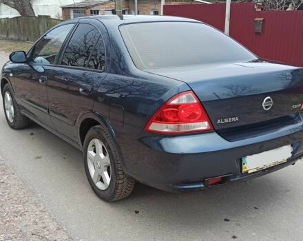 Синий Ниссан Альмера Классик, объемом двигателя 1.6 л и пробегом 211 тыс. км за 3700 $, фото 20 на Automoto.ua
