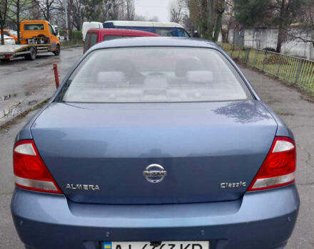Синий Ниссан Альмера Классик, объемом двигателя 1.6 л и пробегом 218 тыс. км за 4800 $, фото 25 на Automoto.ua