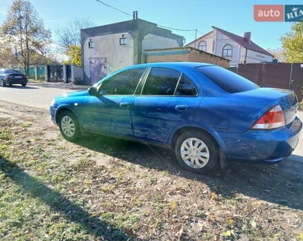 Синий Ниссан Альмера Классик, объемом двигателя 1.6 л и пробегом 221 тыс. км за 4500 $, фото 7 на Automoto.ua