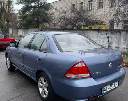 Синий Ниссан Альмера Классик, объемом двигателя 1.6 л и пробегом 218 тыс. км за 4800 $, фото 2 на Automoto.ua