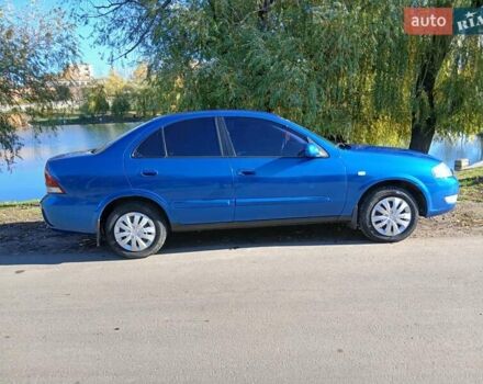 Синий Ниссан Альмера Классик, объемом двигателя 1.6 л и пробегом 221 тыс. км за 4500 $, фото 10 на Automoto.ua